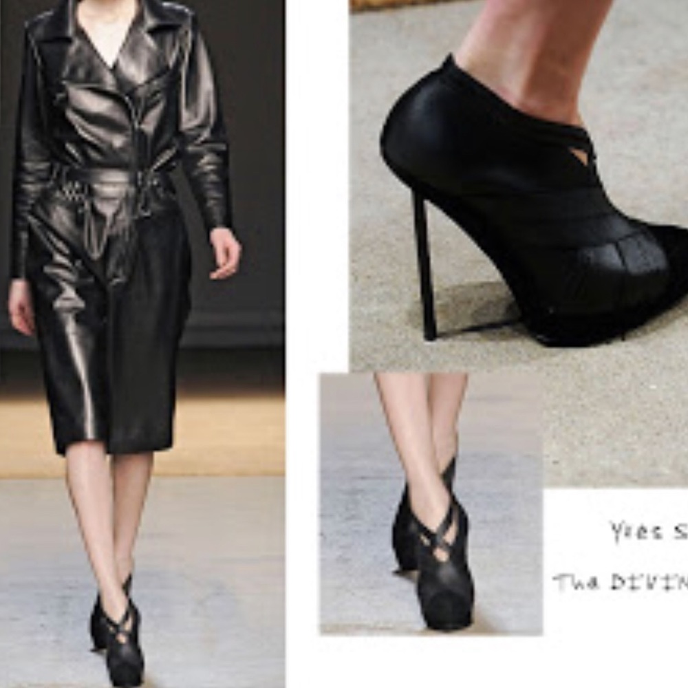Authentic Ysl Booties - image 8
